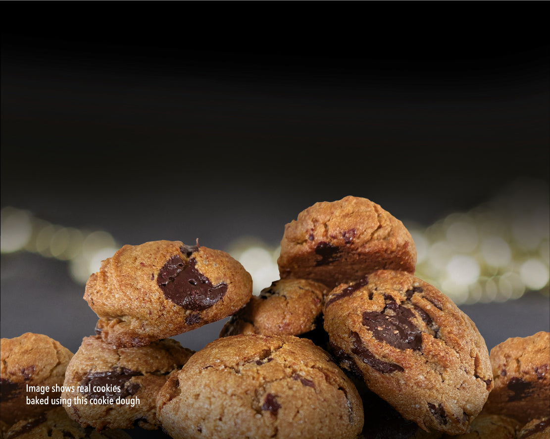 Amazing Vegan GlutenFree Oat & Buckwheat Chocolate Chip Cookie Dough by Oh My Goodness!