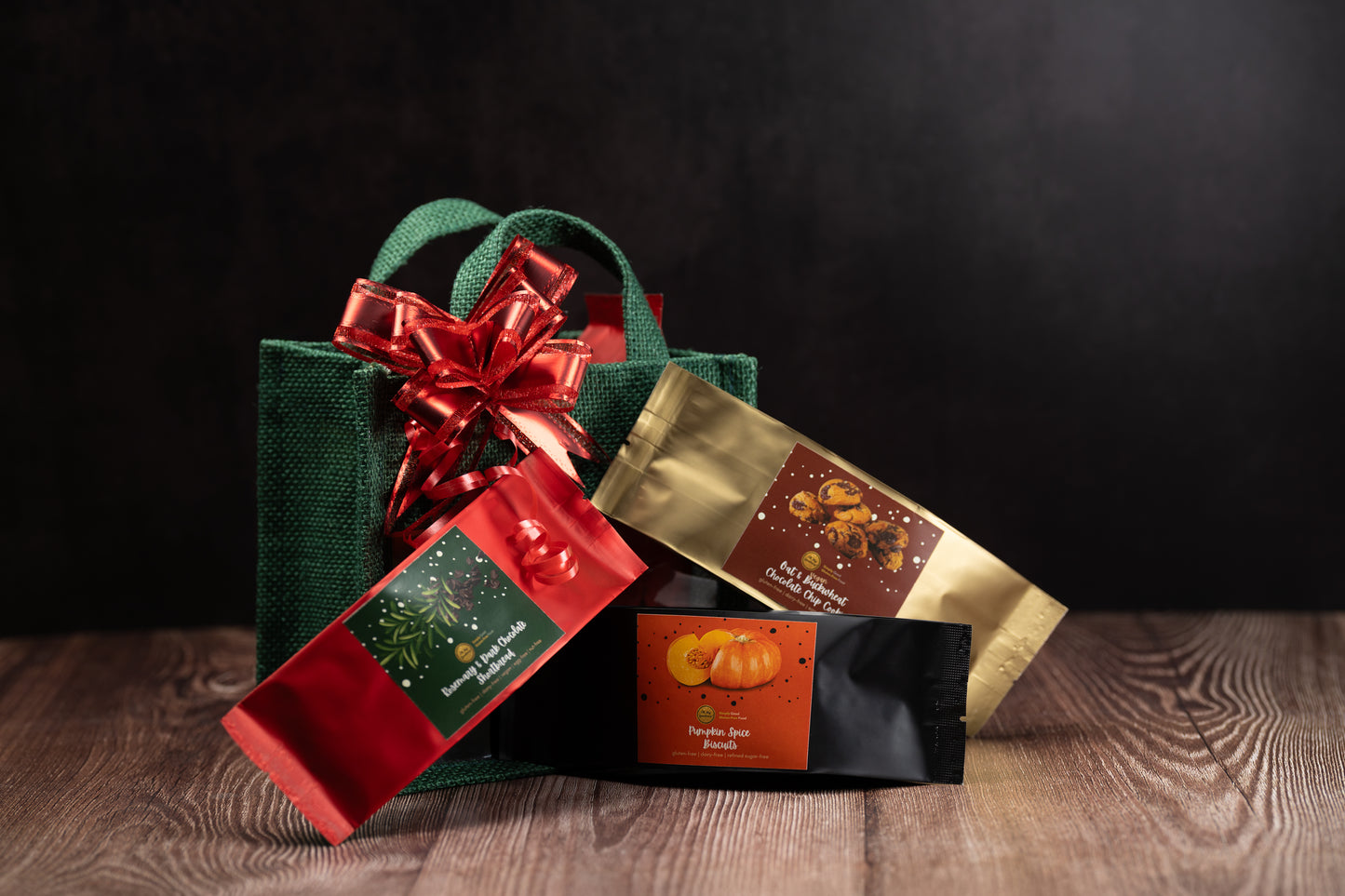 Christmas Cookie Trio Gift Bag