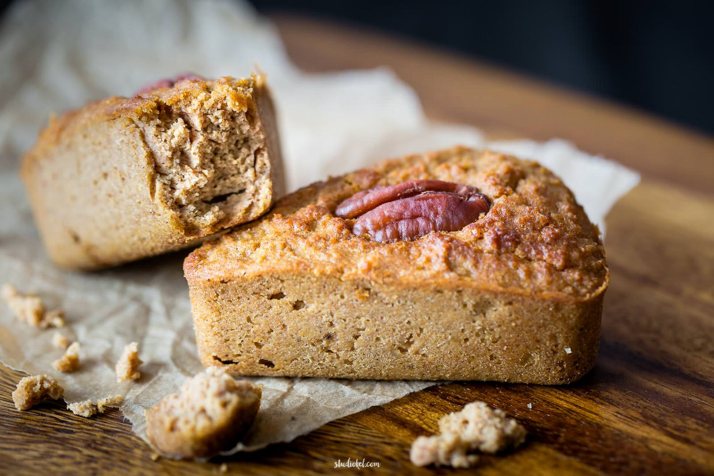 Pumpkin Spice Bread Slice