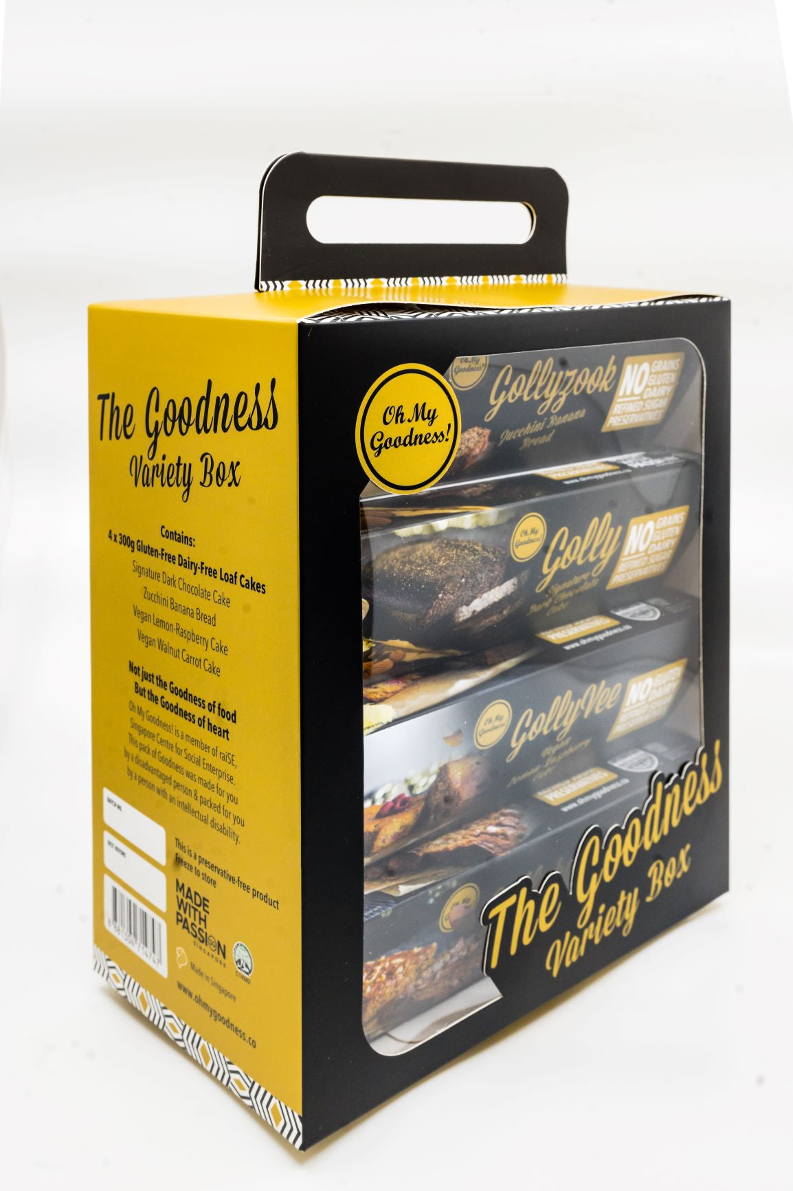 The Goodness Variety Box (1 box  x 4 loaf cakes)